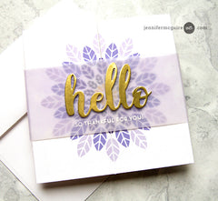 Stamp & Die Bundle Leaf Medallion