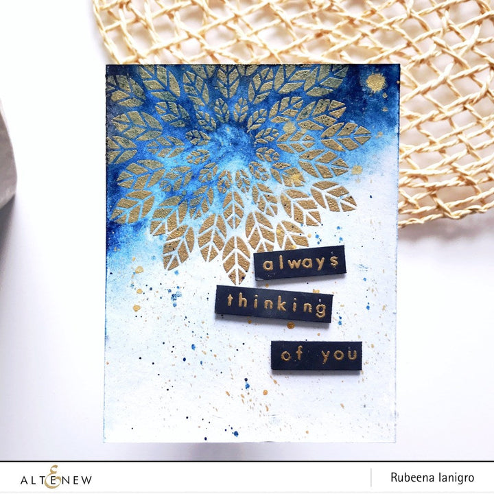 Stamp & Die Bundle Leaf Medallion