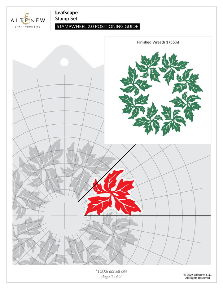 Stamp & Die Bundle Leafscape