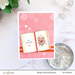Stamp & Die Bundle Letter Flowers