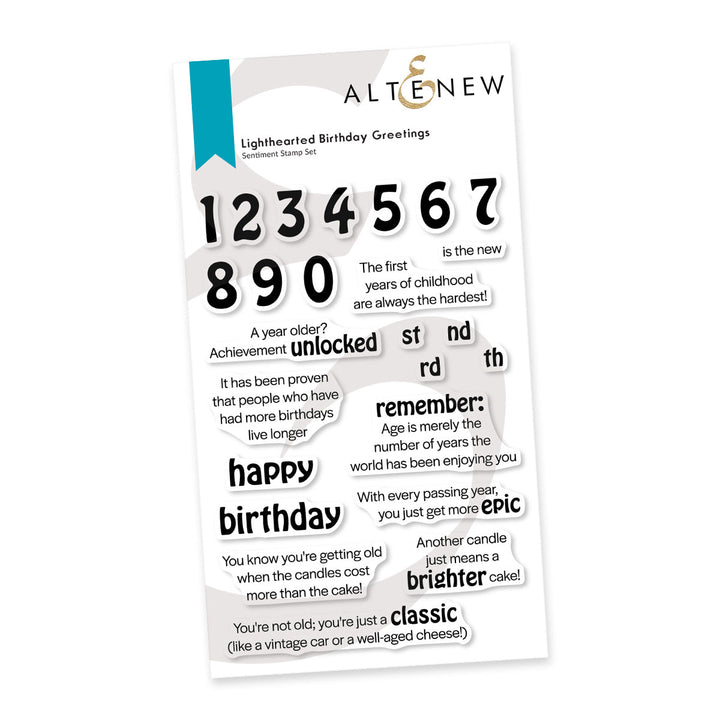 Stamp & Die Bundle Lighthearted Birthday Greetings