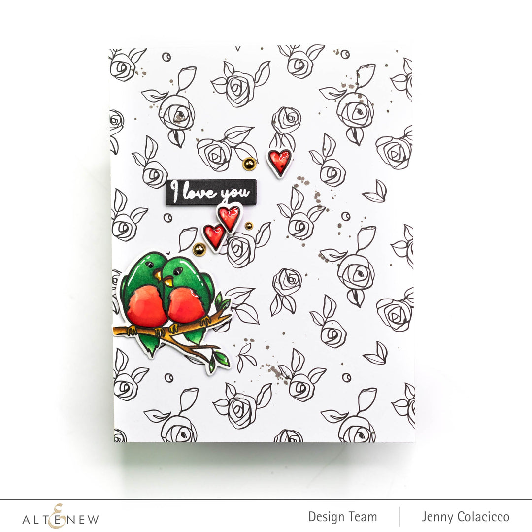 Stamp & Die Bundle Love Birds