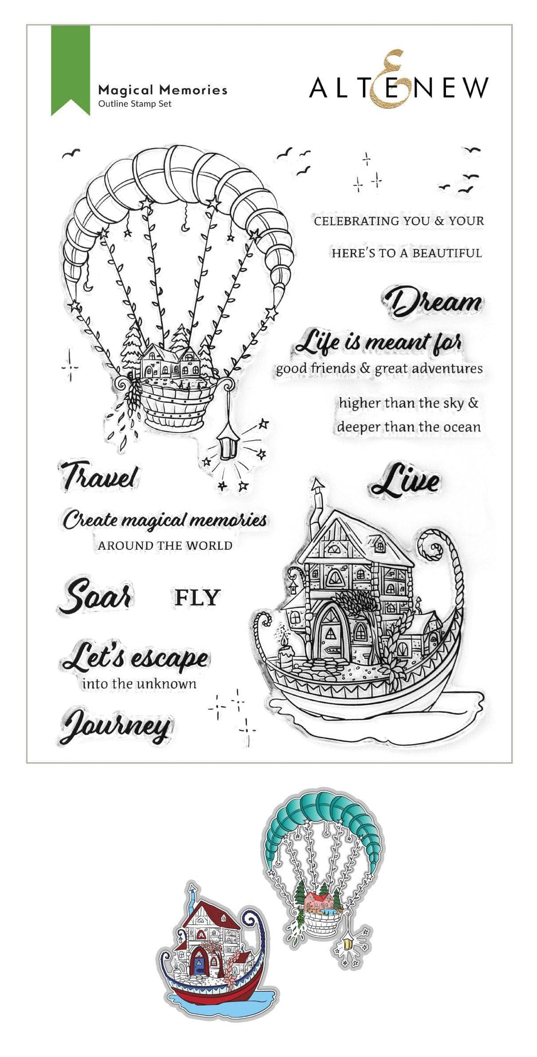 Stamp & Die Bundle Magical Memories