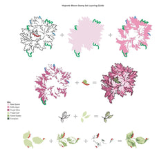 Stamp & Die Bundle Majestic Bloom
