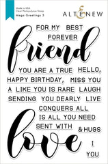 Stamp & Die Bundle Mega Greetings 3 Stamp & Die Bundle