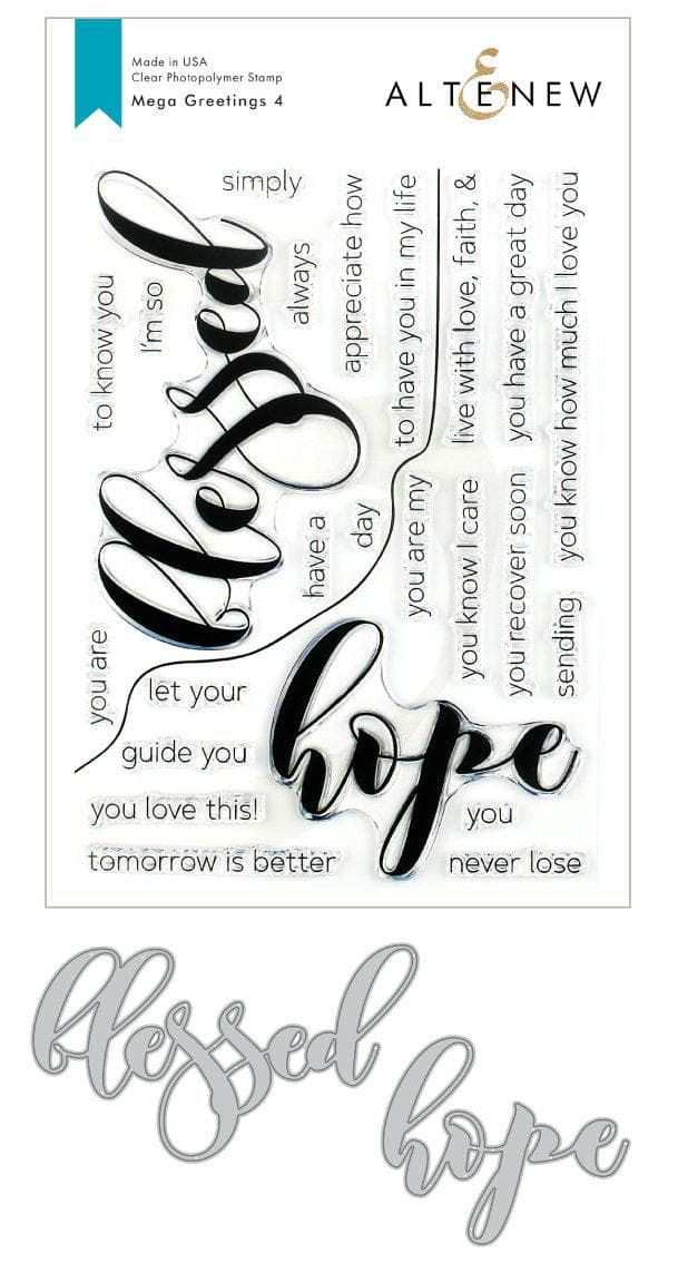 Stamp & Die Bundle Mega Greetings 4 Stamp & Die Bundle