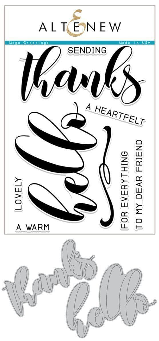 Stamp & Die Bundle Mega Greetings Stamp & Die Bundle