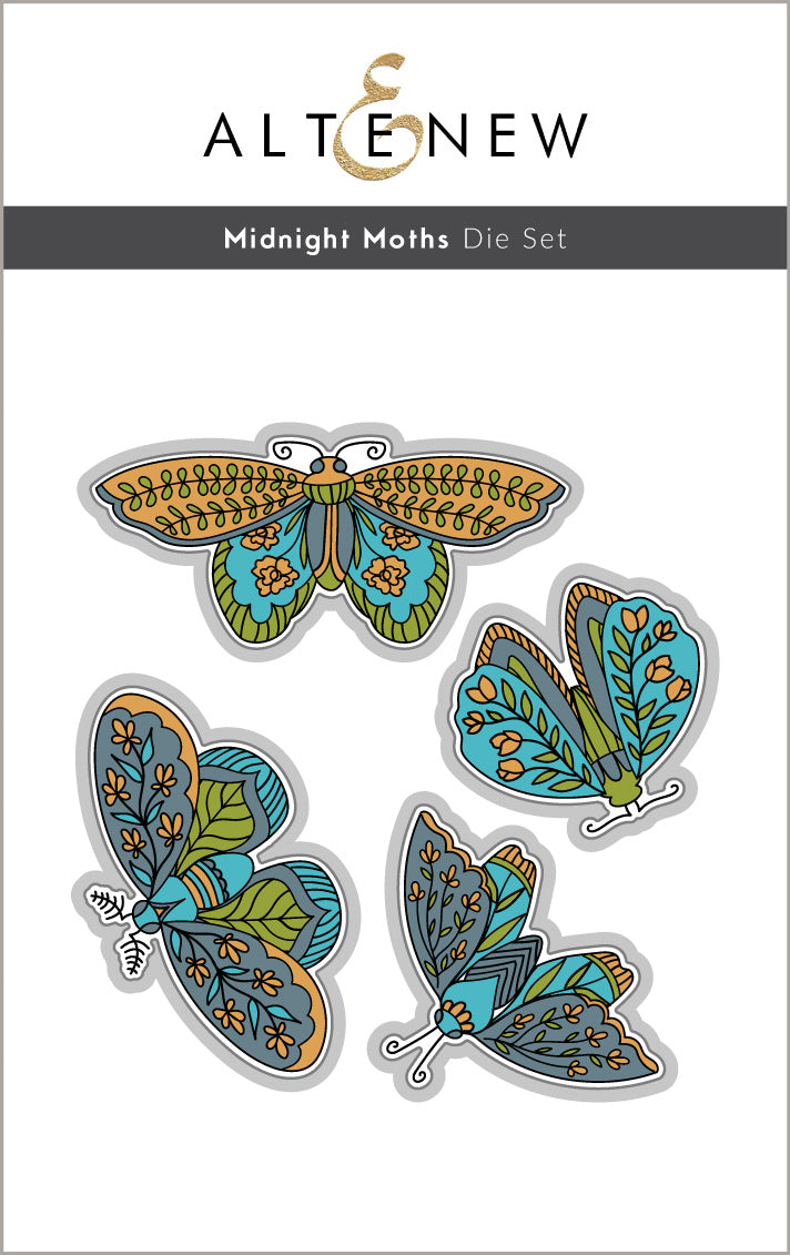 Stamp & Die Bundle Midnight Moths
