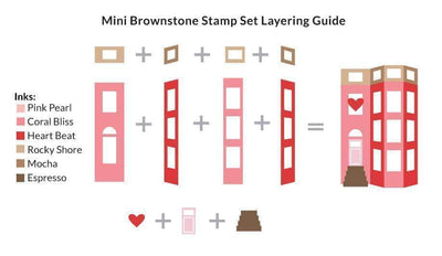 Stamp & Die Bundle Mini Brownstone
