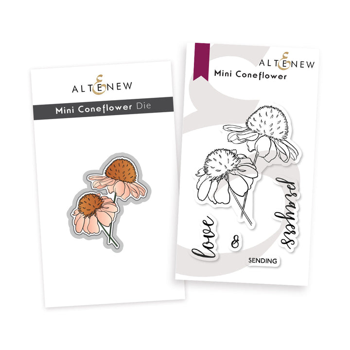 Stamp & Die Bundle Mini Coneflower