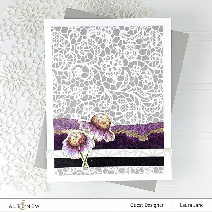 Stamp & Die Bundle Mini Coneflower