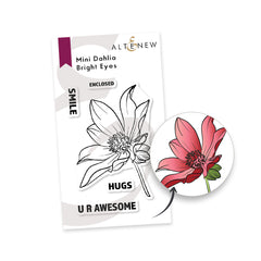 Stamp & Die Bundle Mini Dahlia Bright Eyes