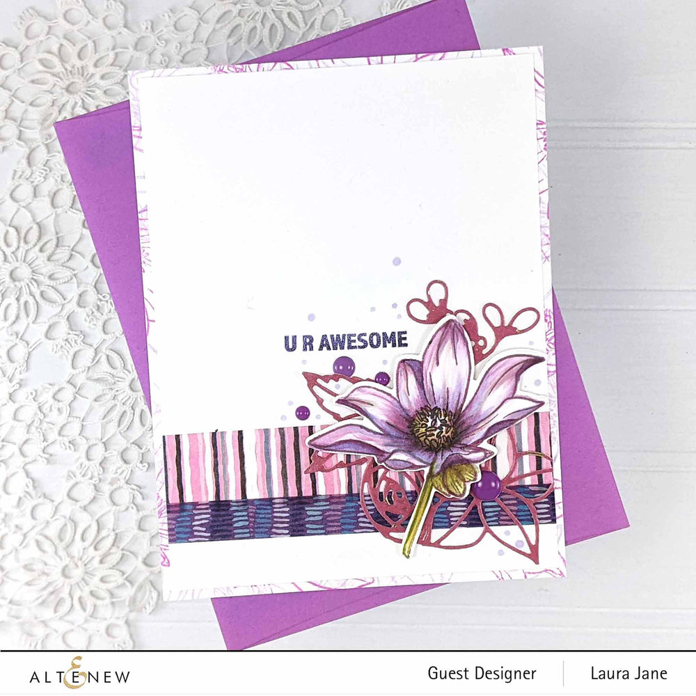 Stamp & Die Bundle Mini Dahlia Bright Eyes