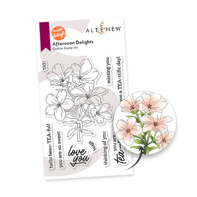 Stamp & Die Bundle Mini Delight: Afternoon Delights Stamp & Die Set