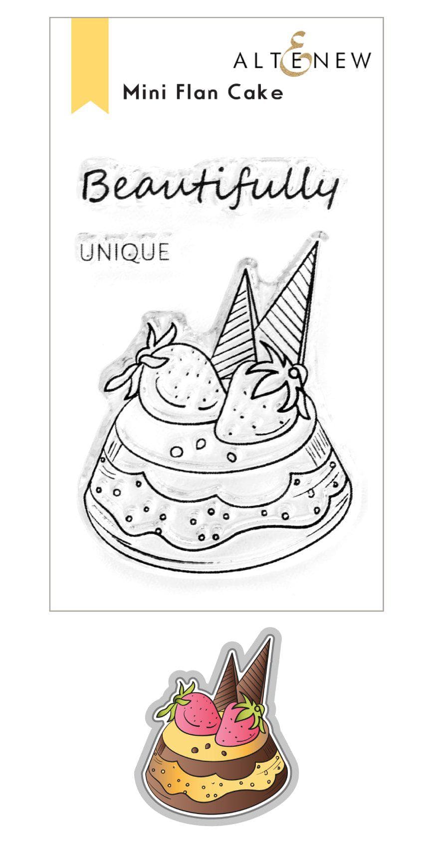 Stamp & Die Bundle Mini Flan Cake