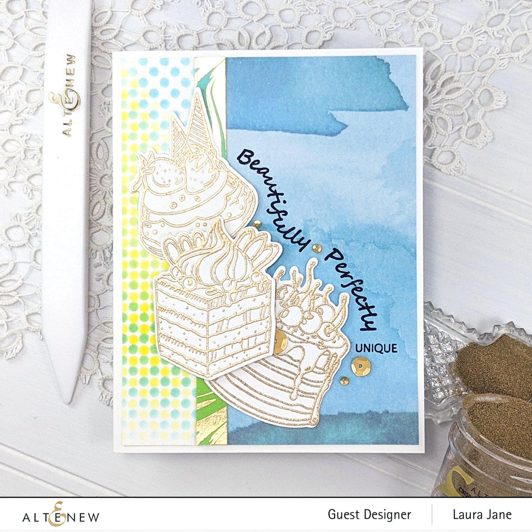 Stamp & Die Bundle Mini Flan Cake