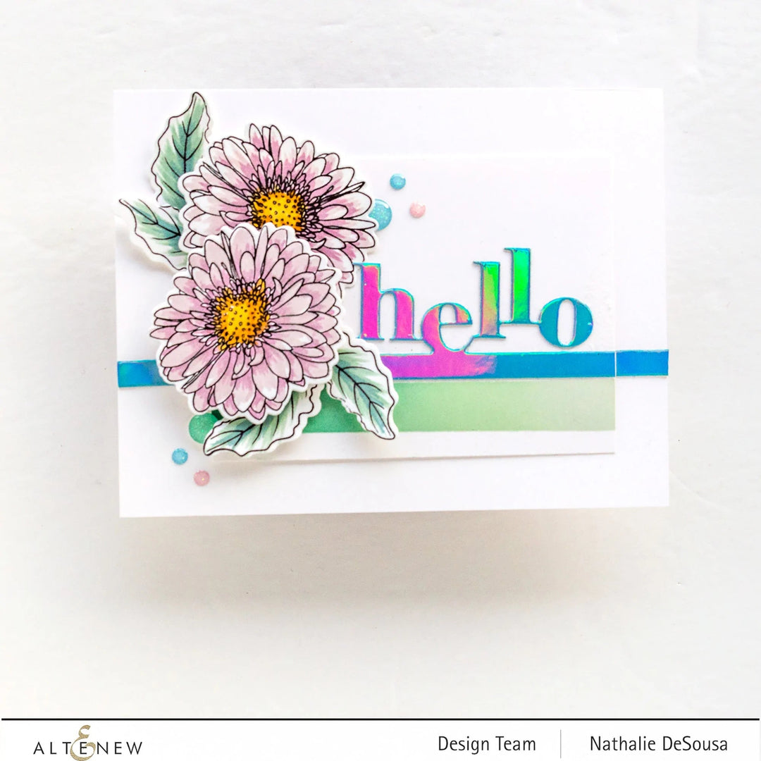 Stamp & Die Bundle Mini Gerbera