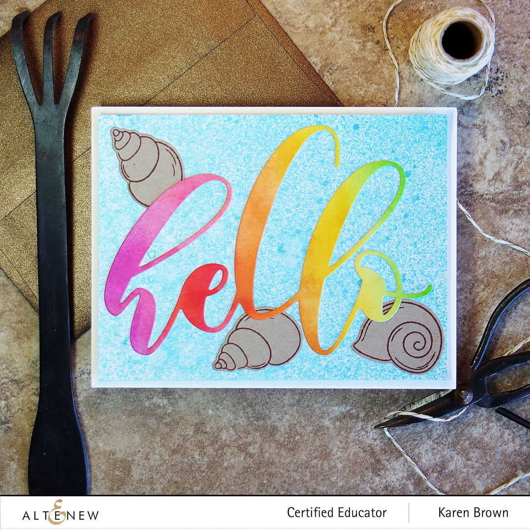 Stamp & Die Bundle Mini Seashells