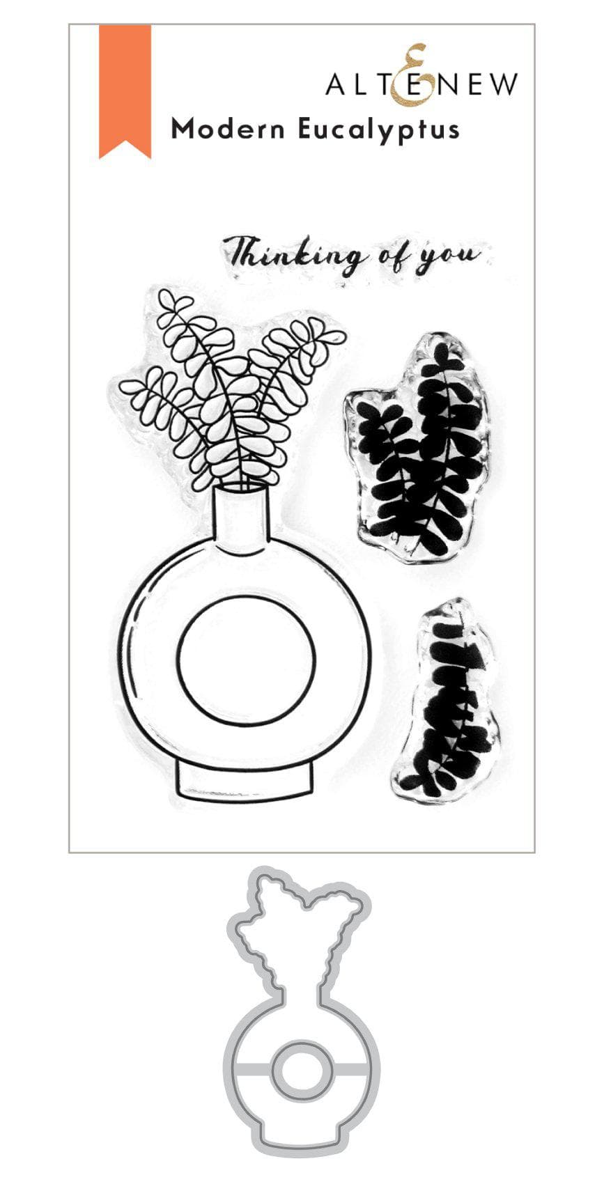 Stamp & Die Bundle Modern Eucalyptus