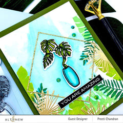 Stamp & Die Bundle Monstera In Vase