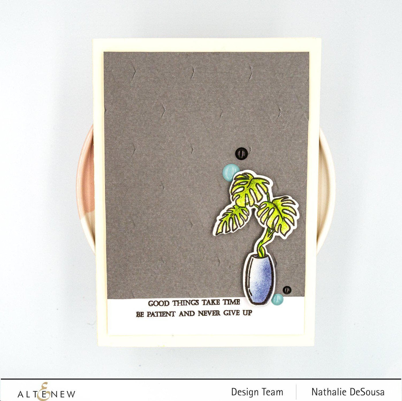 Stamp & Die Bundle Monstera In Vase