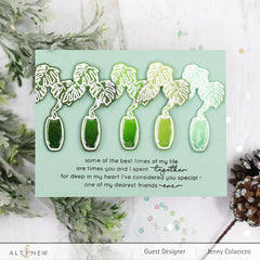 Stamp & Die Bundle Monstera In Vase