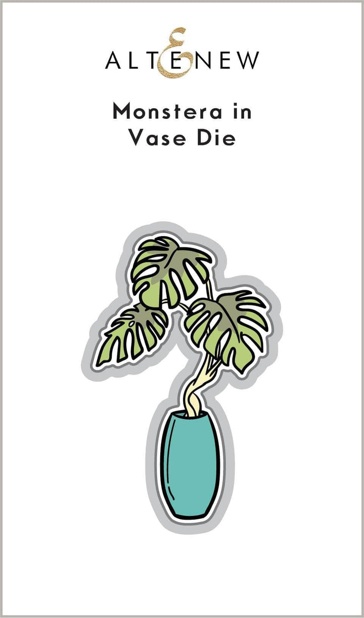 Stamp & Die Bundle Monstera In Vase