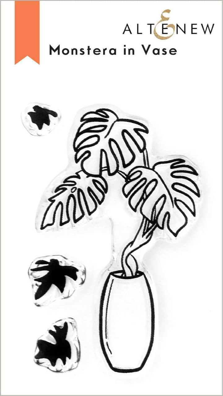 Stamp & Die Bundle Monstera In Vase