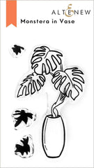 Stamp & Die Bundle Monstera In Vase