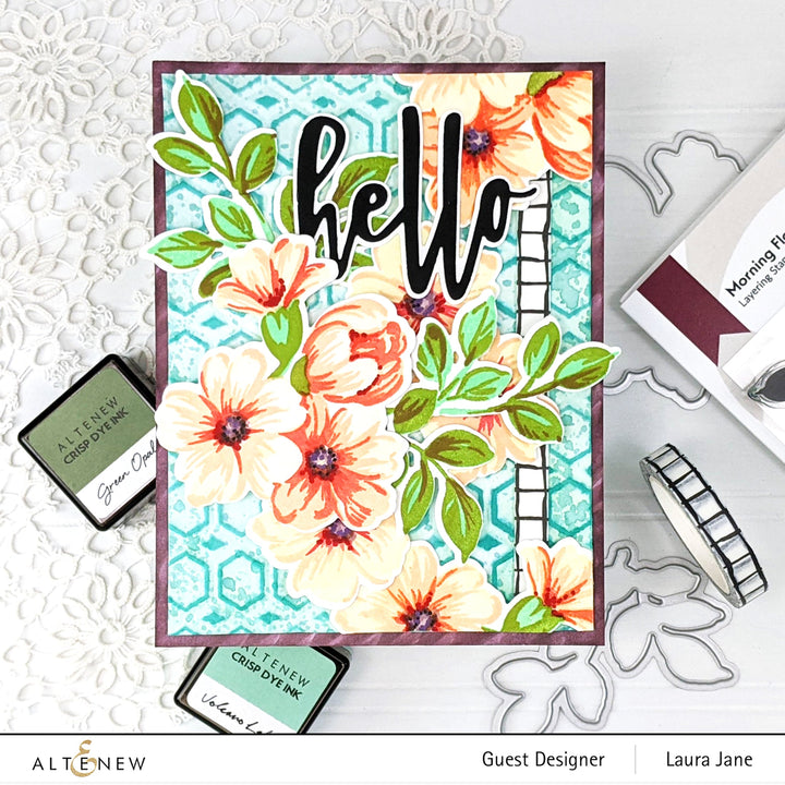 Stamp & Die Bundle Morning Flowers