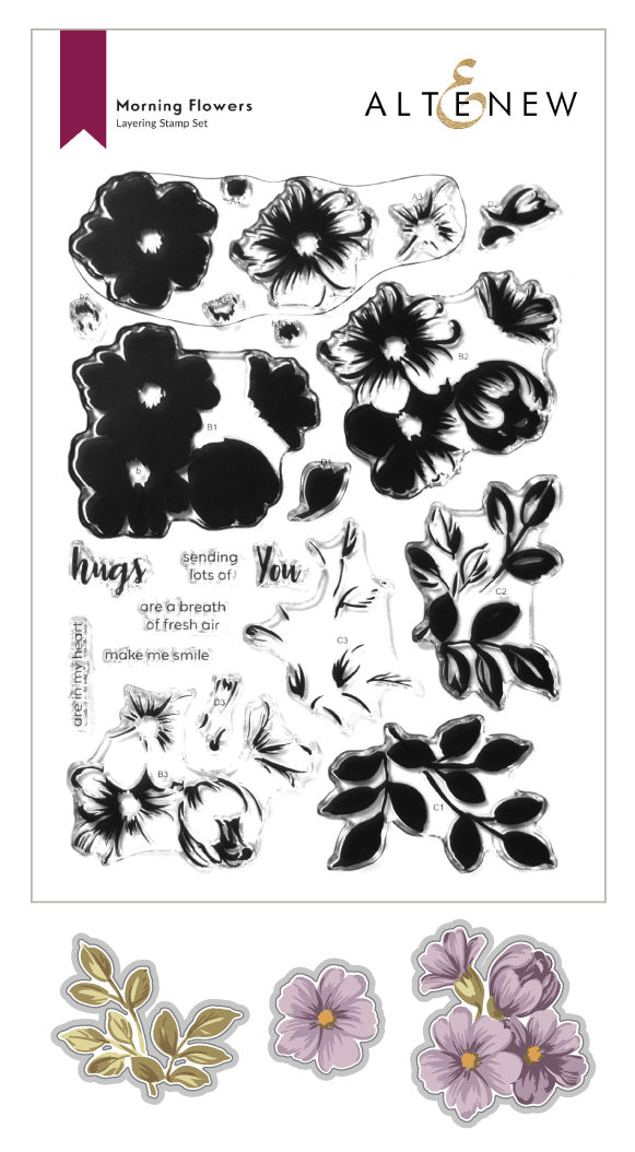 Stamp & Die Bundle Morning Flowers
