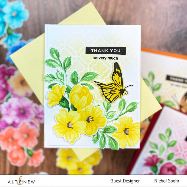 Stamp & Die Bundle Morning Flowers