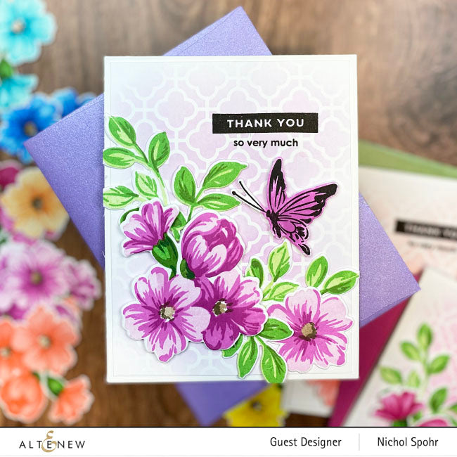 Stamp & Die Bundle Morning Flowers