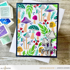 Stamp & Die Bundle Mushroom Greetings