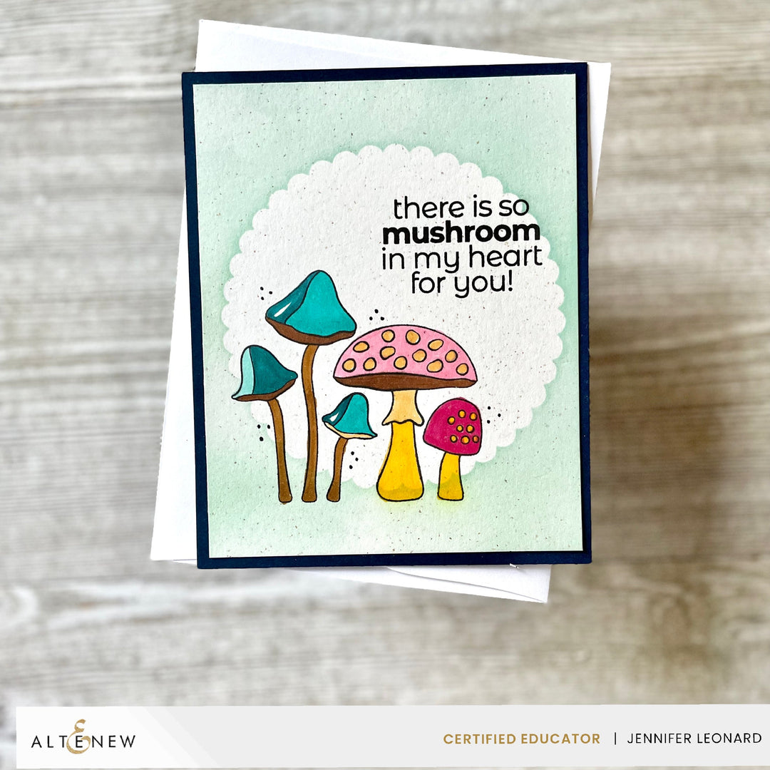 Stamp & Die Bundle Mushroom Greetings