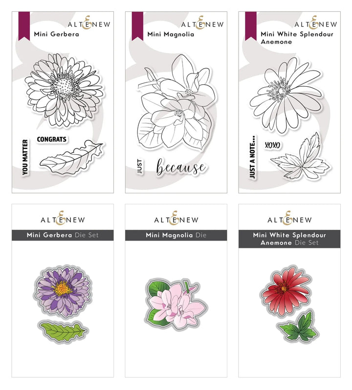 Stamp & Die Bundle Nostalgic Memories Mini Stamp & Die Bundle