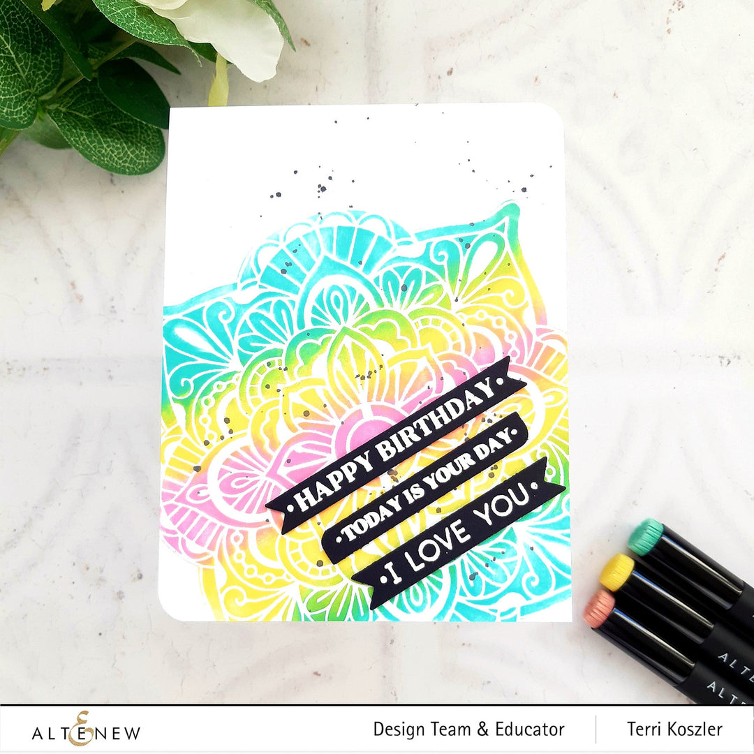 Stamp & Die Bundle One-Go: Birthday Greetings