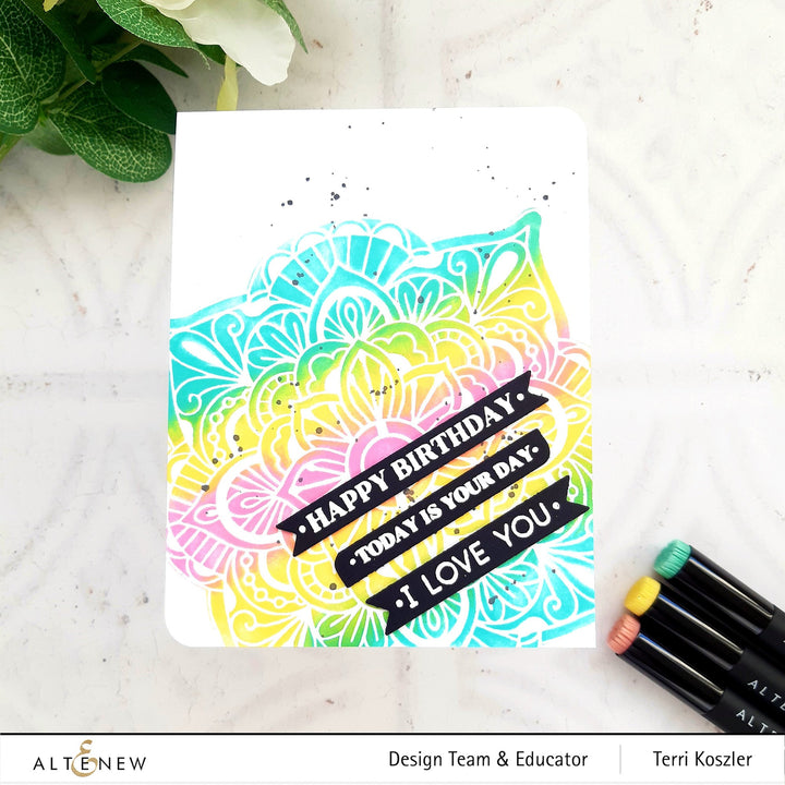 Stamp & Die Bundle One-Go: Birthday Greetings