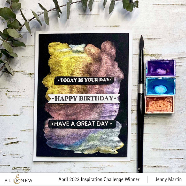 Stamp & Die Bundle One-Go: Birthday Greetings