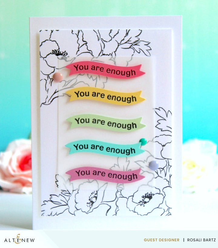 Stamp & Die Bundle One-Go: Words & Banners