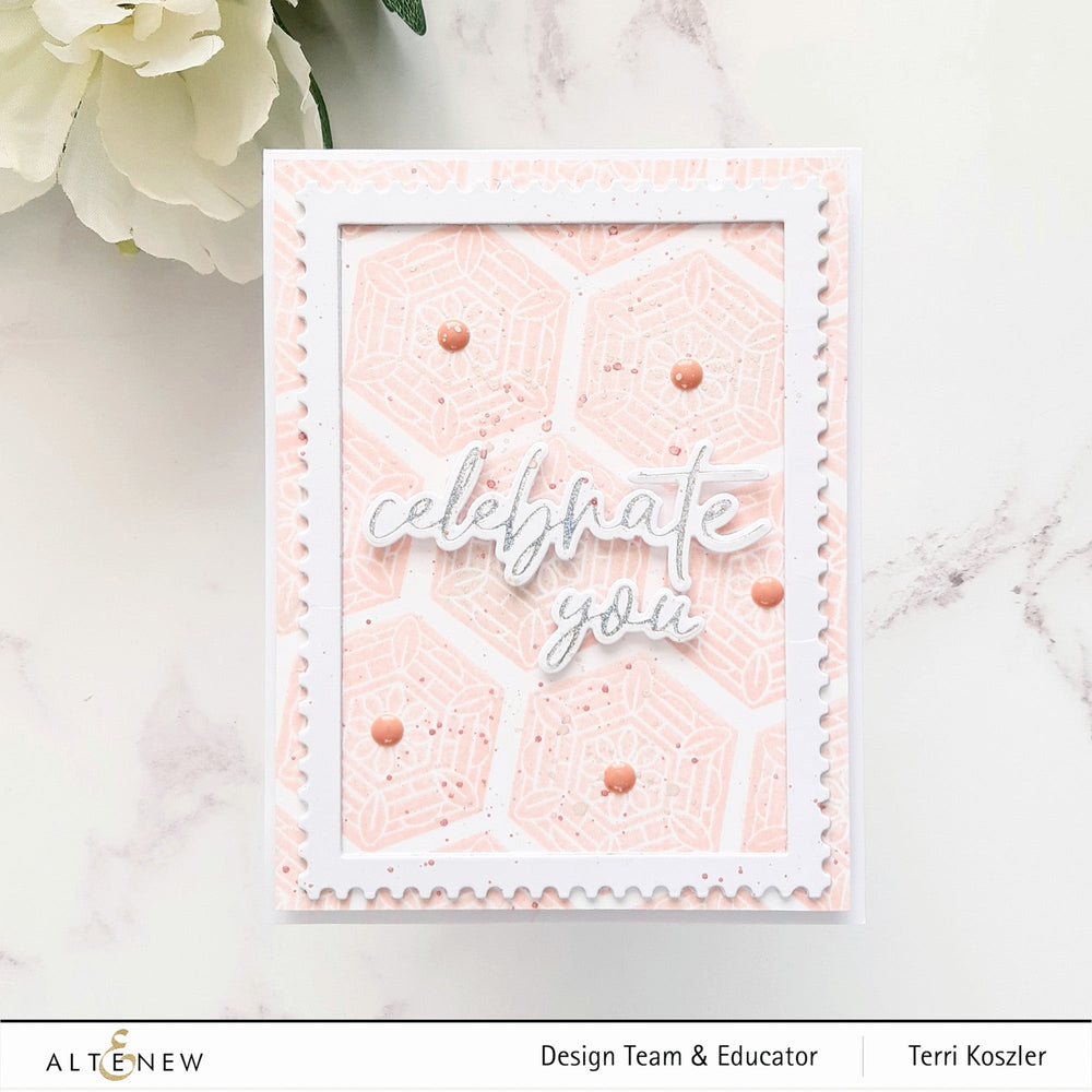 Stamp & Die Bundle Ornate Hexagon