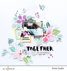 Stamp & Die Bundle Painted Butterflies
