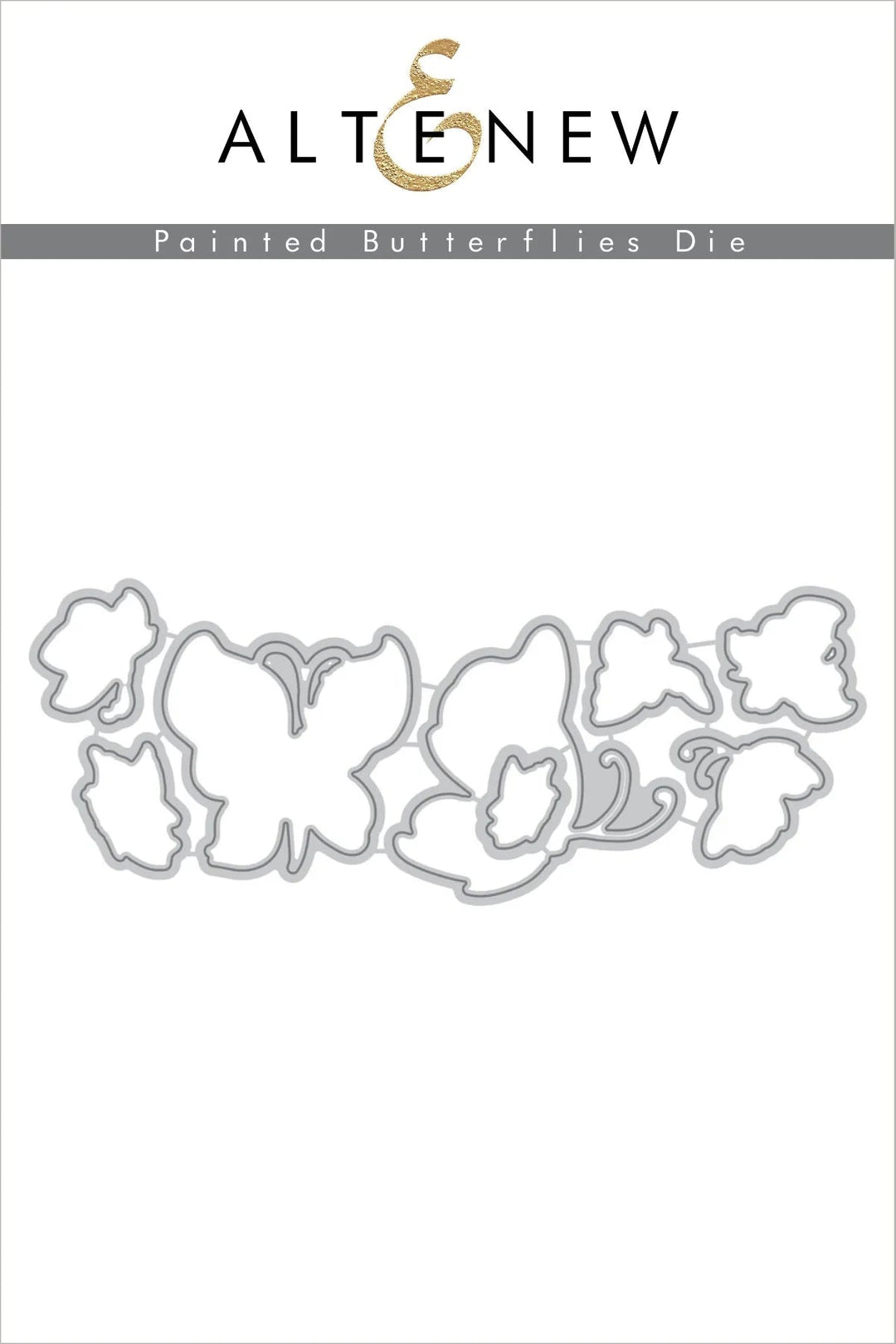 Stamp & Die Bundle Painted Butterflies