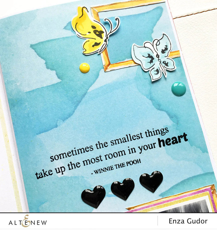 Stamp & Die Bundle Painted Butterflies