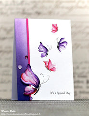 Stamp & Die Bundle Painted Butterflies