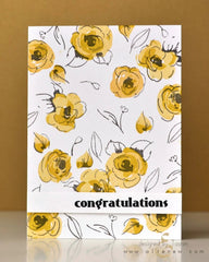 Stamp & Die Bundle Painted Flowers