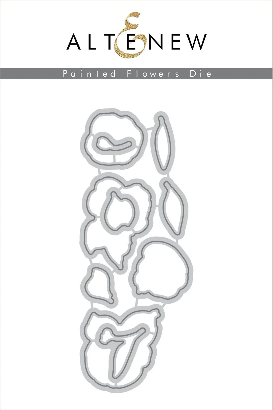 Stamp & Die Bundle Painted Flowers