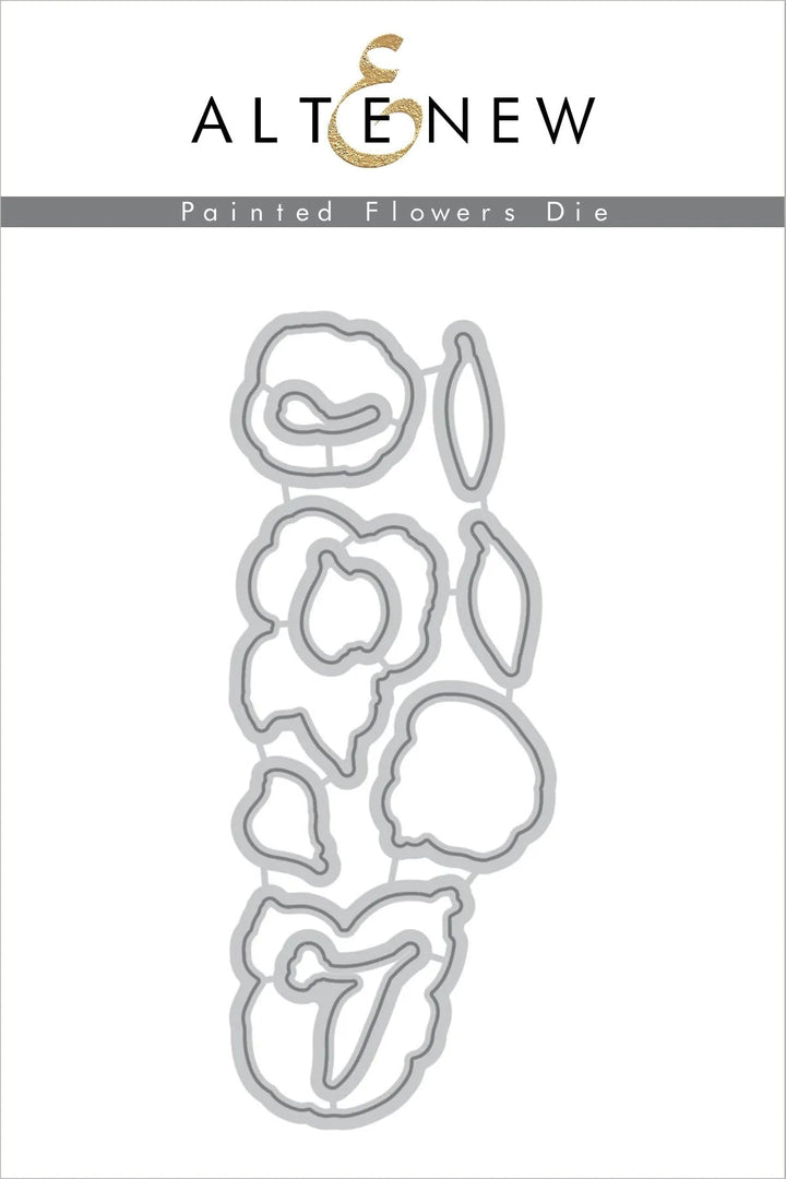 Stamp & Die Bundle Painted Flowers