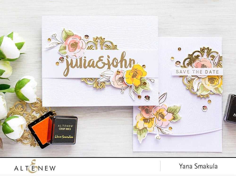 Stamp & Die Bundle Painted Flowers