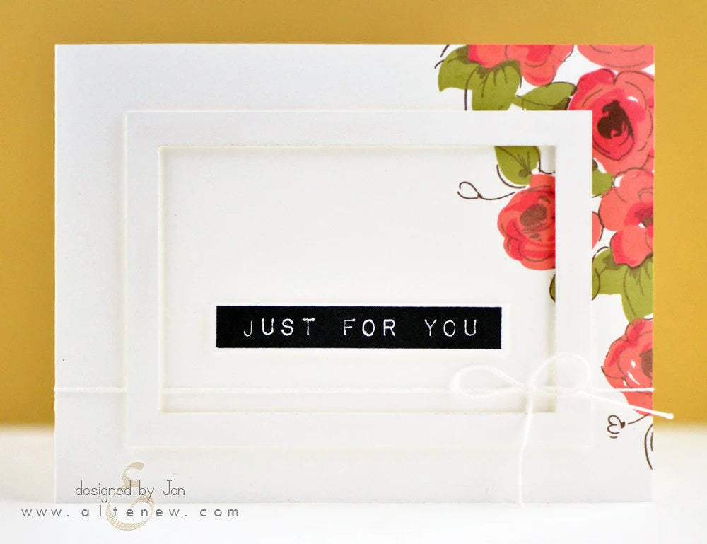 Stamp & Die Bundle Painted Flowers